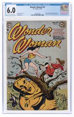 WONDER WOMAN #52 MARCH-APRIL 1952 CGC 6.0 FINE.