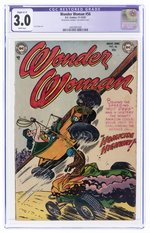 WONDER WOMAN #56 NOVEMBER-DECEMBER 1952 CGC RESTORED 3.0 SLIGHT (C-1) GOOD/VG.