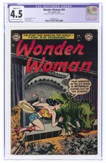 WONDER WOMAN #64 FEBRUARY 1954 CGC RESTORED 4.5 SLIGHT (C-1) VG+.