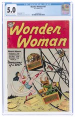 WONDER WOMAN #67 JULY 1954 CGC 5.0 VG/FINE.