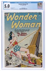 WONDER WOMAN #69 OCTOBER 1954 CGC 5.0 VG/FINE.