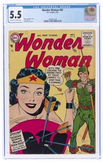 WONDER WOMAN #82 MAY 1956 CGC 5.5 FINE-.