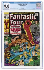 FANTASTIC FOUR #100 JULY 1970 CGC 9.0 VF/NM.