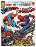 DC AND MARVEL PRESENT THE BATTLE OF THE CENTURY - SUPERMAN VS THE AMAZING SPIDER-MAN TREASURY SIZE COMIC.