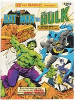 DC AND MARVEL PRESENT: BATMAN VS THE INCREDIBLE HULK DC SPECIAL SERIES VOL. 5 #27 TREASURY SIZE COMIC.