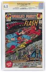 WORLD'S FINEST COMICS #198 NOVEMBER 1970 CGC SIGNATURE SERIES 6.5 FINE+ (DOUBLE COVER).