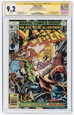 X-MEN #105 JUNE 1977 CGC SIGNATURE SERIES 9.2 NM- (DOUBLE COVER).