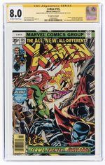 X-MEN #105 JUNE 1977 CGC SIGNATURE SERIES 8.0 VF (35 CENT PRICE VARIANT).