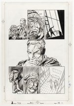 DARK DOMINION #0 UNUSED SIX STORY PAGES ORIGINAL ART BY JOE JAMES.