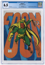 FOOM #12 DECEMBER 1975 CGC 6.5 FINE+.