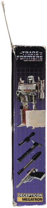 TRANSFORMERS (1984) SERIES 1 - MEGATRON BOXED ACTION FIGURE (TRADEMARK LOGO, PRE-RUB).