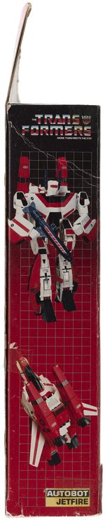 TRANSFORMERS (1985) SERIES 2 - JETFIRE BOXED ACTION FIGURE (TRADEMARK LOGO).