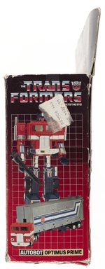 TRANSFORMERS (1984) SERIES 1 - OPTIMUS PRIME BOXED ACTION FIGURE (METAL PLATES).