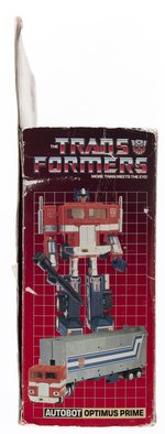 TRANSFORMERS (1984) SERIES 1 - OPTIMUS PRIME BOXED ACTION FIGURE (METAL PLATES).