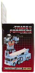 TRANSFORMERS (1986) SERIES 3 PROTECTOBOT - HOT SPOT BOXED ACTION FIGURE.