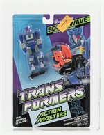 TRANSFORMERS ACTION MASTERS (1990) - SOUNDWAVE WITH WINGTHING AFA 85 NM+ (UK RELEASE).