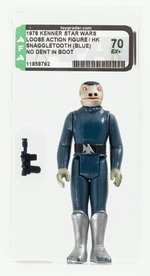 STAR WARS (1978) - LOOSE ACTION FIGURE/HK SNAGGLETOOTH (BLUE) AFA 70 EX+.