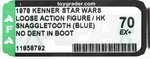 STAR WARS (1978) - LOOSE ACTION FIGURE/HK SNAGGLETOOTH (BLUE) AFA 70 EX+.