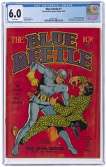 BLUE BEETLE #1 WINTER 1939 CGC 6.0 FINE.