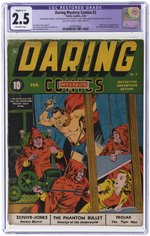 DARING MYSTERY COMICS #2 FEBRUARY 1940 CGC RESTORED 2.5 SLIGHT (C-1) GOOD+ (FIRST PHANTOM BULLET).