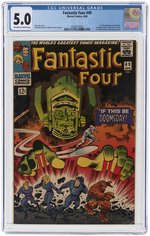 FANTASTIC FOUR #49 APRIL 1966 CGC 5.0 VG/FINE (FIRST FULL GALACTUS).