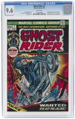 GHOST RIDER #1 SEPTEMBER 1973 CGC 9.6 NM+ (FIRST SON OF SATAN).