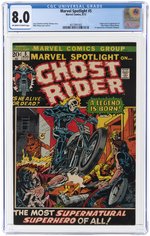 MARVEL SPOTLIGHT #5 AUGUST 1972 CGC 8.0 VF (FIRST GHOST RIDER).