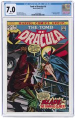 TOMB OF DRACULA #10 JULY 1973 CGC 7.0 FINE/VF (FIRST BLADE THE VAMPIRE SLAYER).