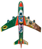 “BATMAN” JAPANESE TIN LITHO FRICTION AIRPLANE.