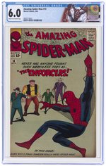 AMAZING SPIDER-MAN #10 MARCH 1964 CGC 6.0 FINE (FIRST BIG MAN & THE ENFORCERS).