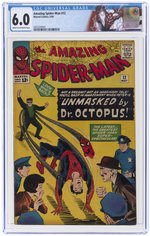 AMAZING SPIDER-MAN #12 MAY 1964 CGC 6.0 FINE.