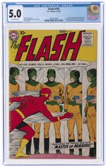 FLASH #105 FEBRUARY-MARCH 1959 CGC 5.0 VG/FINE (FIRST MIRROR MASTER).