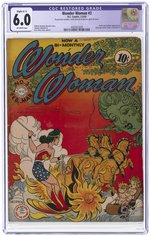 WONDER WOMAN #3 1943 FEBRUARY-MARCH 1943 CGC RESTORED 6.0 SLIGHT (C-1) FINE.