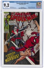 AMAZING SPIDER-MAN #101 OCTOBER 1971 CGC 9.2 NM- (FIRST MORBIUS).