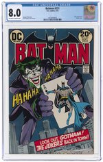 BATMAN #251 SEPTEMBER 1973 CGC 8.0 VF.