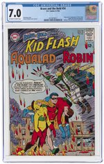 BRAVE AND THE BOLD #54 JUNE-JULY 1964 CGC 7.0 FINE/VF (FIRST TEEN TITANS).