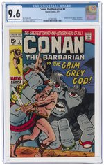 CONAN THE BARBARIAN #3 FEBRUARY 1971 CGC 9.6 NM+.