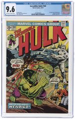 INCREDIBLE HULK #180 OCTOBER 1974 CGC 9.6 NM+ (FIRST WOLVERINE CAMEO).