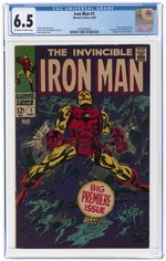 IRON MAN #1 MAY 1968 CGC 6.5 FINE+.