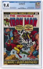 IRON MAN #55 FEBRUARY 1973 CGC 9.4 NM (FIRST THANOS, DRAX THE DESTROYER & STARFOX).