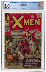 X-MEN #2 NOVEMBER 1963 CGC 3.0 GOOD/VG.