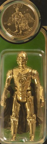 STAR WARS: THE POWER OF THE FORCE (1985) - C-3PO (REMOVABLE LIMBS) 92 BACK AFA 85 Y-NM+.