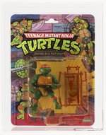 TEENAGE MUTANT NINJA TURTLES (1988) - MICHAELANGELO SERIES 1/10 BACK AFA 80 Y-NM.