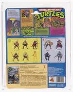 TEENAGE MUTANT NINJA TURTLES (1988) - ROCKSTEADY SERIES 1/10 BACK AFA 75 EX+/NM.