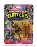 TEENAGE MUTANT NINJA TURTLES (1988) - DONATELLO SERIES 1/10 BACK AFA 80+ NM.