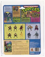 TEENAGE MUTANT NINJA TURTLES (1988) - LEONARDO SERIES 1/10 BACK AFA 80 Y-NM.