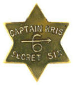 "CAPTAIN KRIS SECRET SIX."