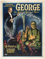 GEORGE- THE SUPREME MASTER OF MAGIC POSTER.