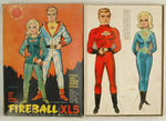 "FIREBALL XL5" BOXED PAPERDOLL SET.