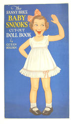 QUEEN HOLDEN “BABY SNOOKS” PAPER DOLL BOOK.